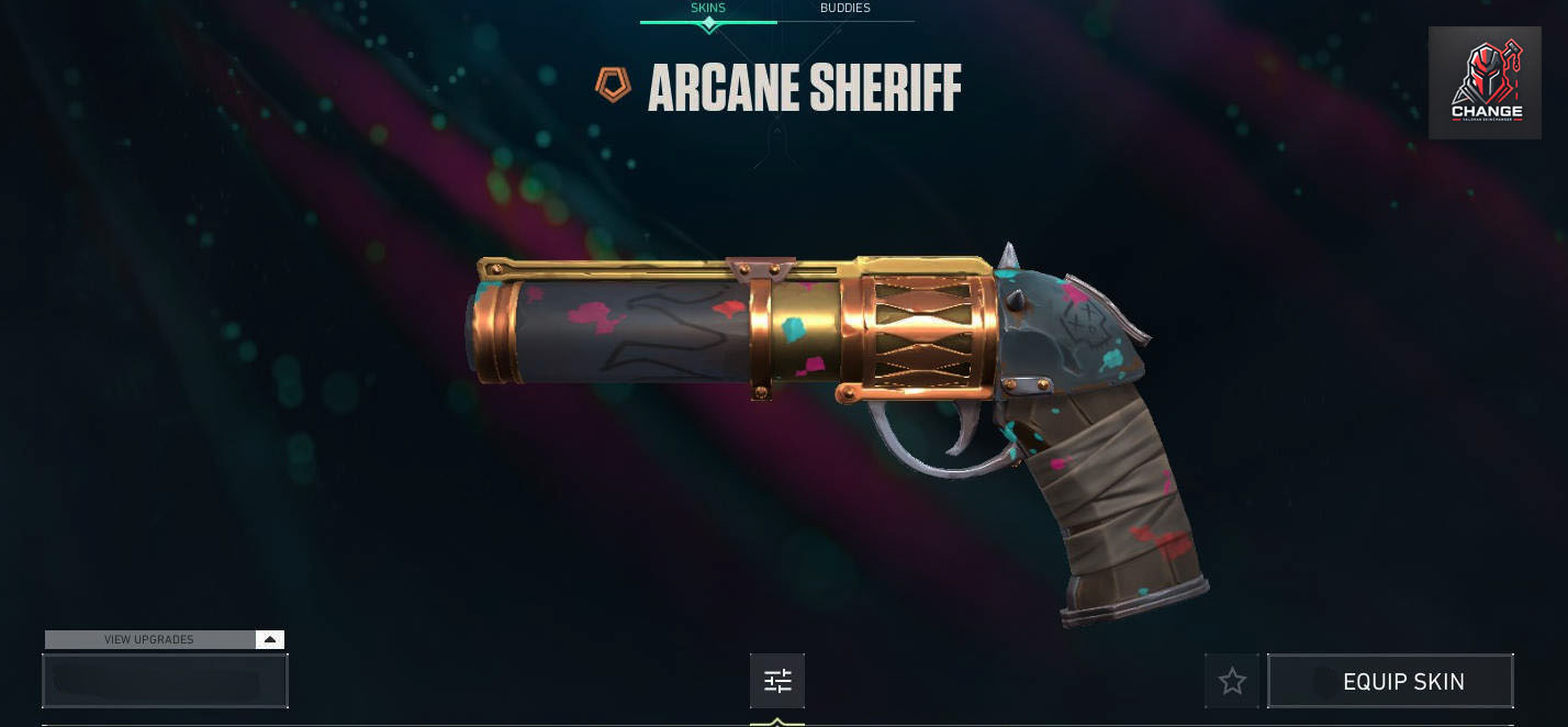 Valorant Skin - Arcane Sheriff