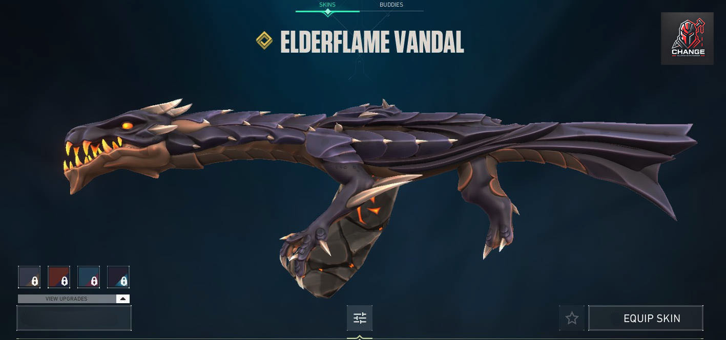 Valorant Skin - Elderflame Vandal